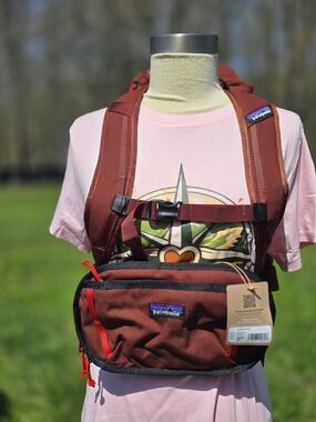 Patagonia Fieldsmith Roll Top Backpack + Matching 5L Fieldsmith Waist Pack Bundl